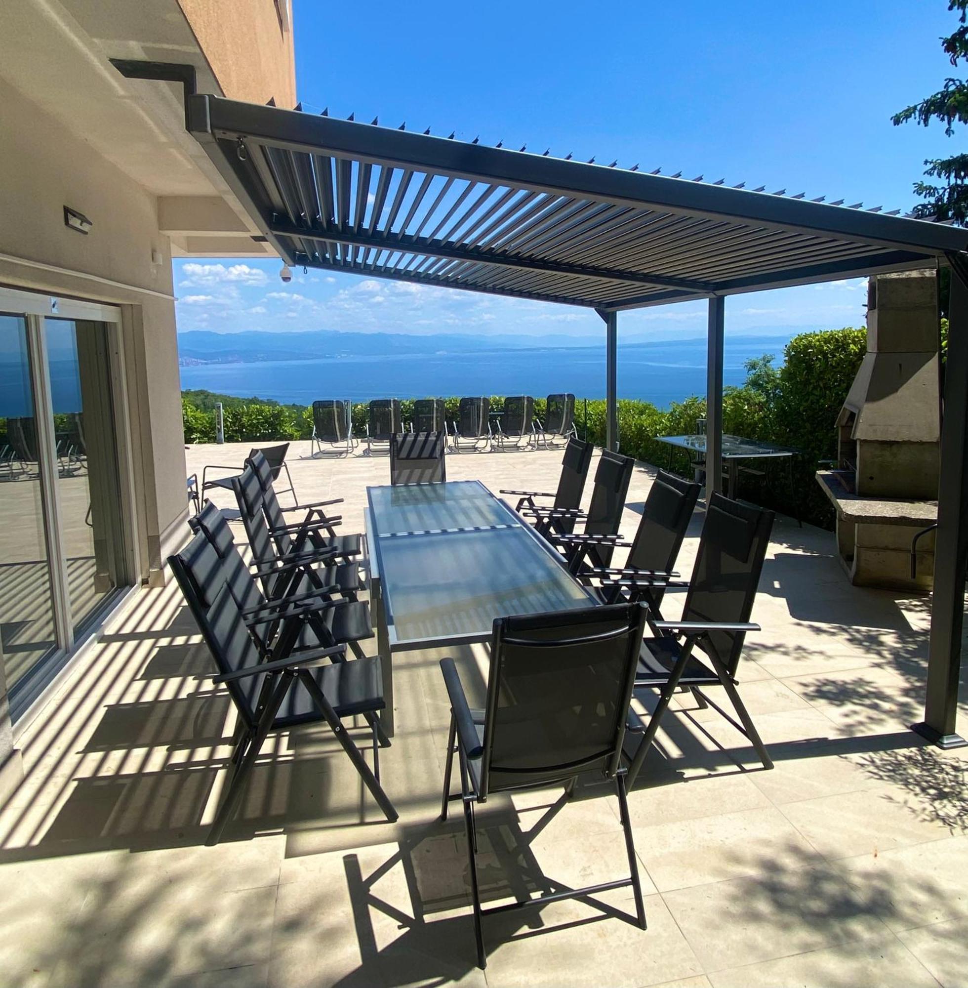 Luxury Villa Eternity - Marvelous Sea View - Box Spring Beds - Opatija-Poljane Esterno foto