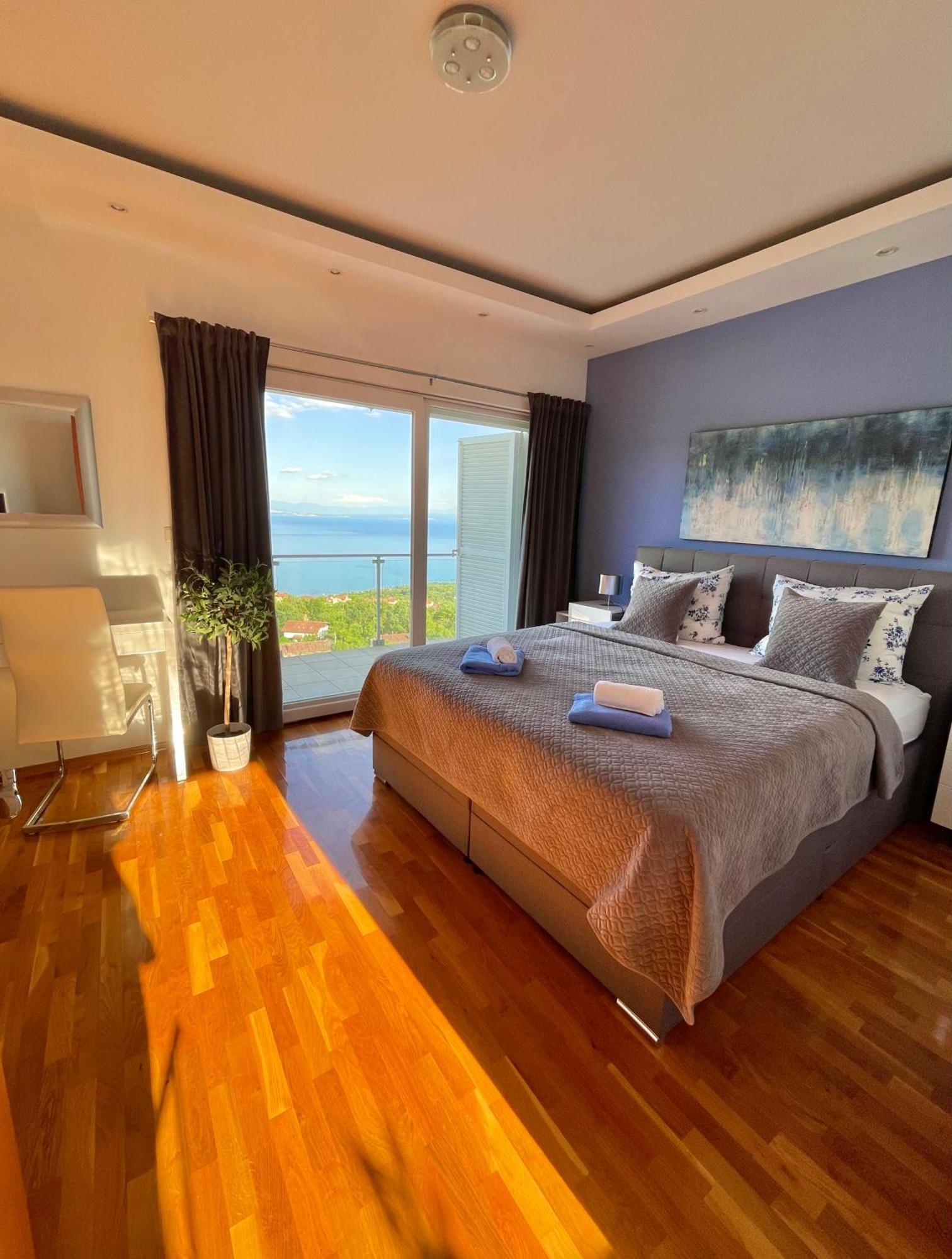 Luxury Villa Eternity - Marvelous Sea View - Box Spring Beds - Opatija-Poljane Esterno foto
