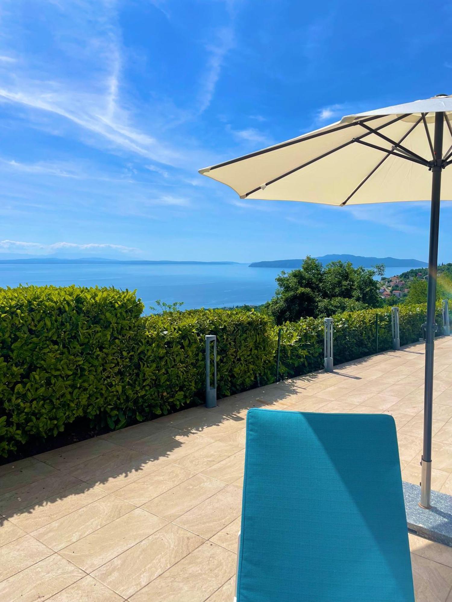 Luxury Villa Eternity - Marvelous Sea View - Box Spring Beds - Opatija-Poljane Esterno foto